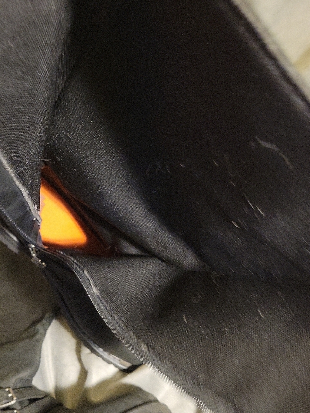 Harley-Davidson Black Leather Combat Moto Boots with Red Trim - Picture 7 of 10